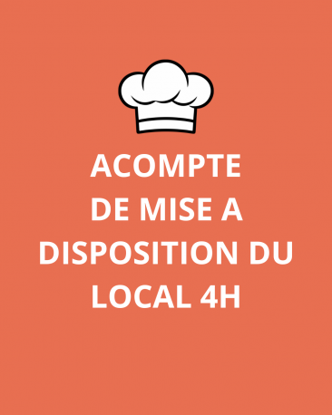 Acompte de mise a disposition du local 4h (M kenzinger)