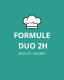Formule DUO adulte/enfant 2H