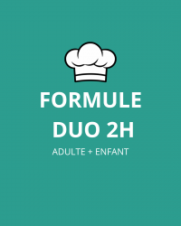 Formule DUO adulte/enfant 2H