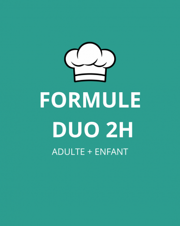 Formule DUO adulte/enfant 2H